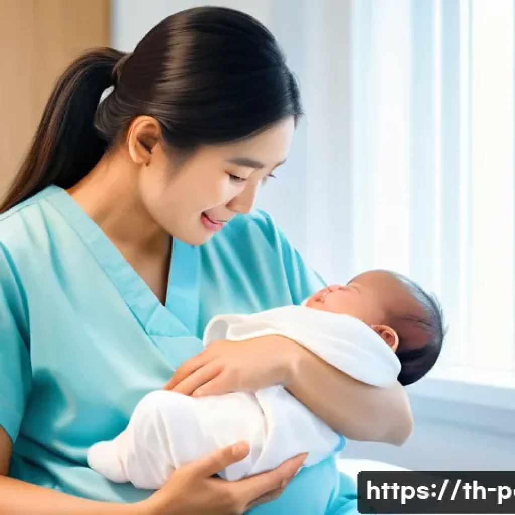 신생아 출생 시 시행하는 기본 검사 - **Prompt 1: Tender Newborn Care and Parental Love**
"A heartwarming, photo-realistic image of a ...